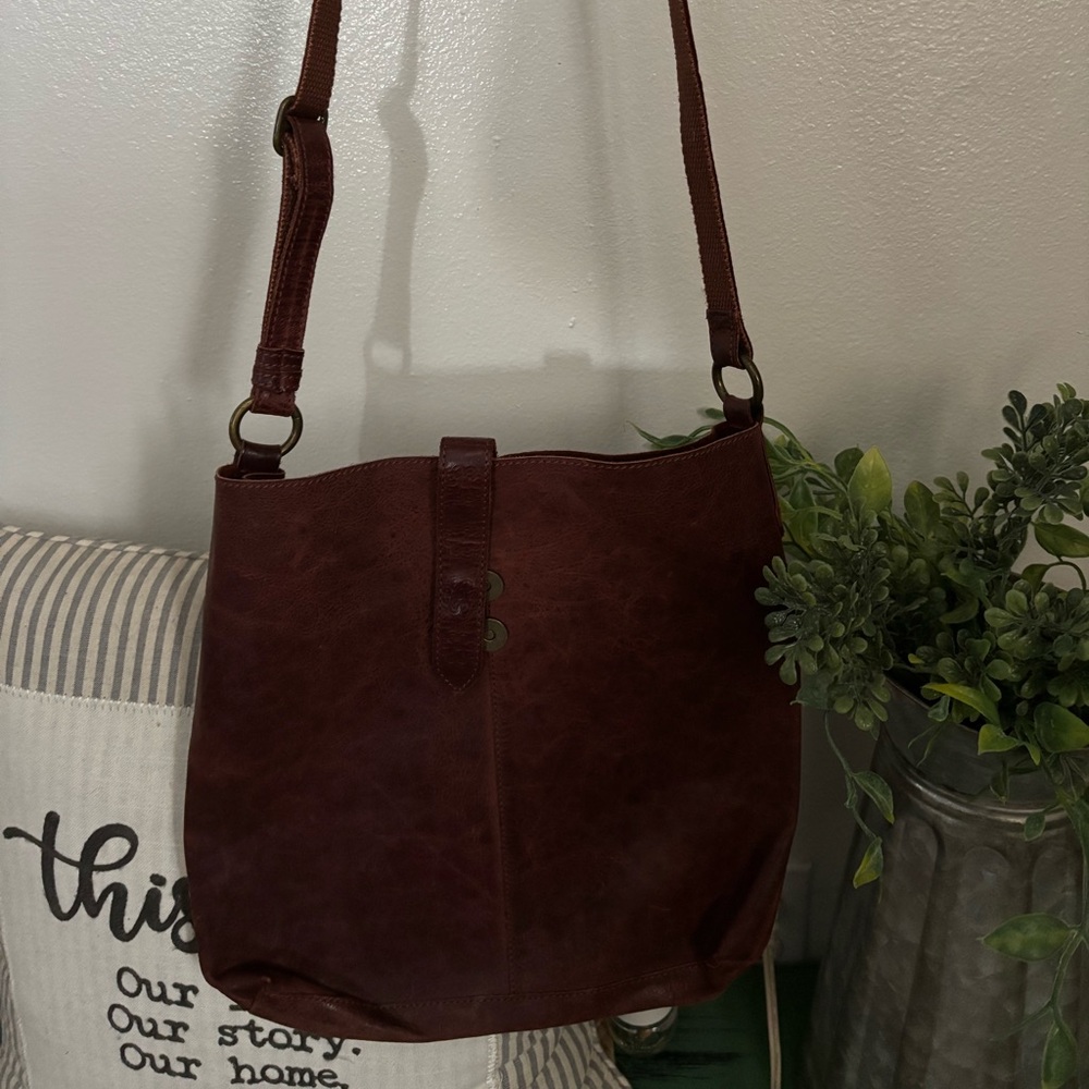 Lucky Brand Dark Brown Shoulder Bag